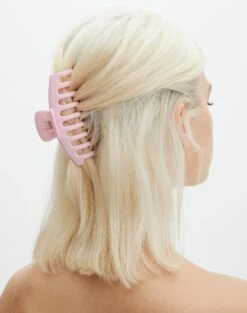 Faux Leather Drop Shoulder Oversized Jacket 35 Faux Leather Drop Shoulder Oversized Jacket -Outlet Glassons Store 90s matte claw clip baby doll front ha46563clp 9