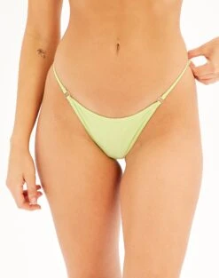 Shimmer Adjustable Cheeky Bikini Bottom