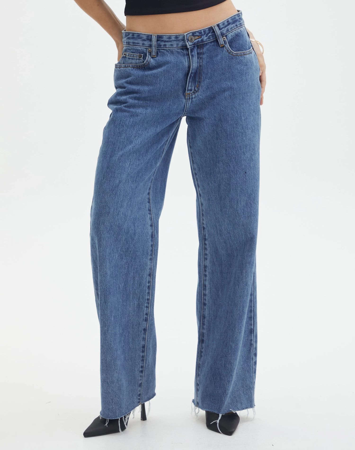 Low Rise Straight Leg Jean 4 Low Rise Straight Leg Jean - Image 2