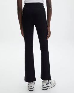 Mid Rise Split Flare Ponte Pant 24 Mid Rise Split Flare Ponte Pant -Outlet Glassons Store athena mid rise ponte pant black back pw72377pont