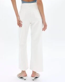 Wide Leg Cropped Jean 30 Wide Leg Cropped Jean -Outlet Glassons Store beadie wide leg crop jean milk back jd41279fau