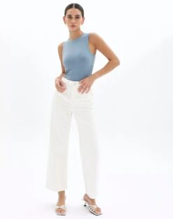 Wide Leg Cropped Jean 28 Wide Leg Cropped Jean -Outlet Glassons Store beadie wide leg crop jean milk full jd41279fau