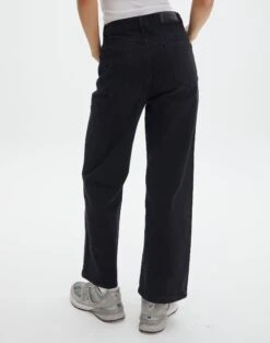 Wide Leg Cropped Jean 24 Wide Leg Cropped Jean -Outlet Glassons Store beadie wide leg crop jean washed black back jd41279fau