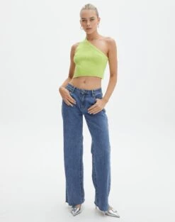 One Shoulder Open Back Strappy Tank 29 One Shoulder Open Back Strappy Tank -Outlet Glassons Store bibby backless knit main squeeze full kv94524knt