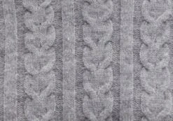 Cable Knit Long Sleeve Crop Top -Outlet Glassons Store capricorn cable knit top grey marle imagefront kl55029knt