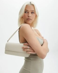 Zip Up Knit Long Sleeve -Outlet Glassons Store casper classic shoulder bag vanilla bean front bg76168pu 4