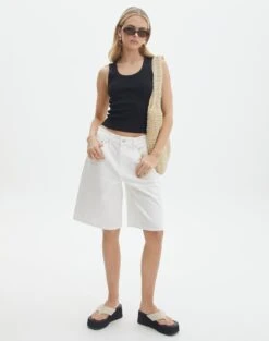 Printed Split Front Open Back Ruched Top 29 Printed Split Front Open Back Ruched Top -Outlet Glassons Store chuck jort milk front sw119083rdnm 2