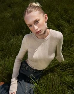 High Rise Pinstripe Flare Ponte Pant -Outlet Glassons Store chutney crew neck what the shell front kl79026vn 1