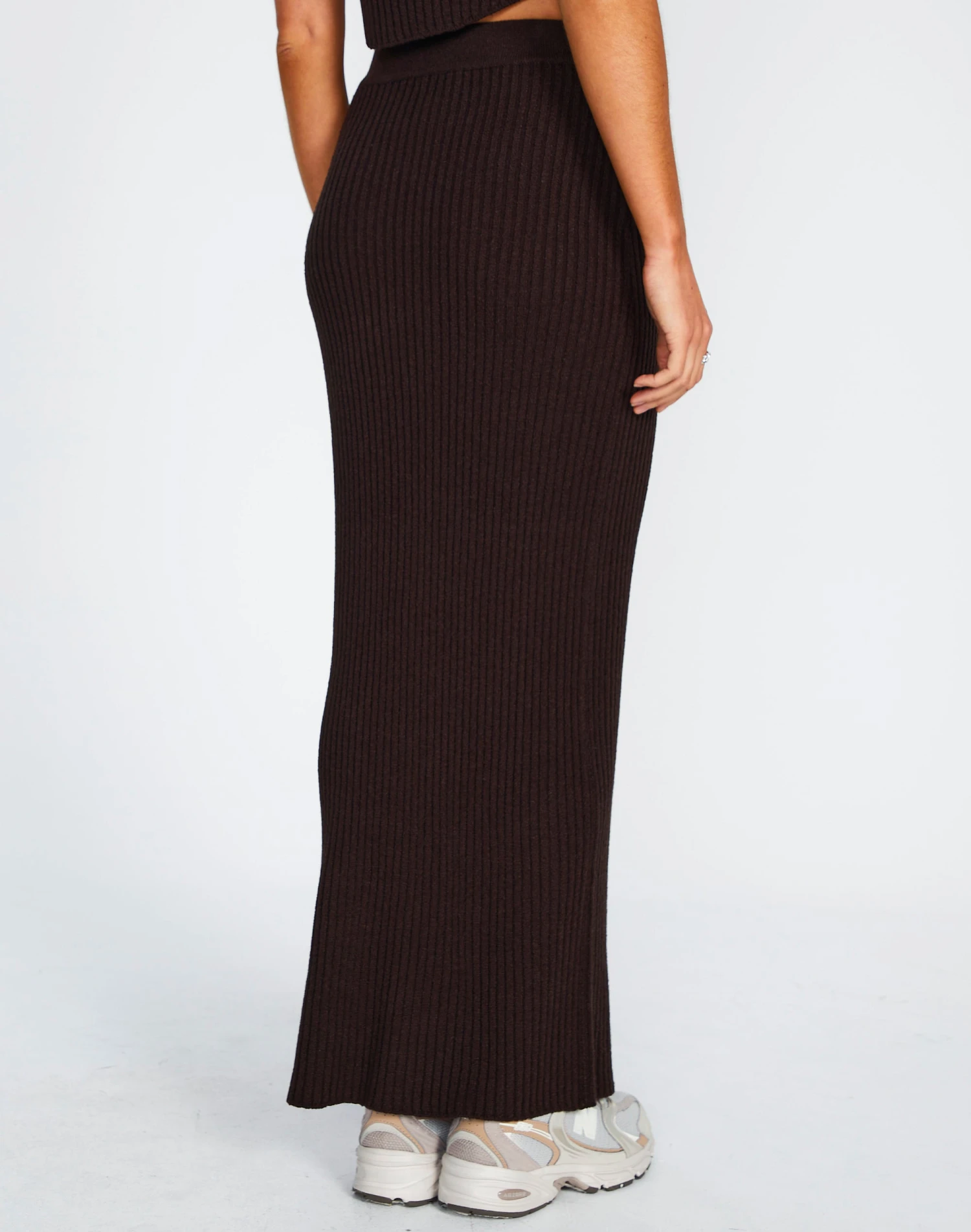 Ribbed Knit Maxi Skirt 5 Ribbed Knit Maxi Skirt - Image 3