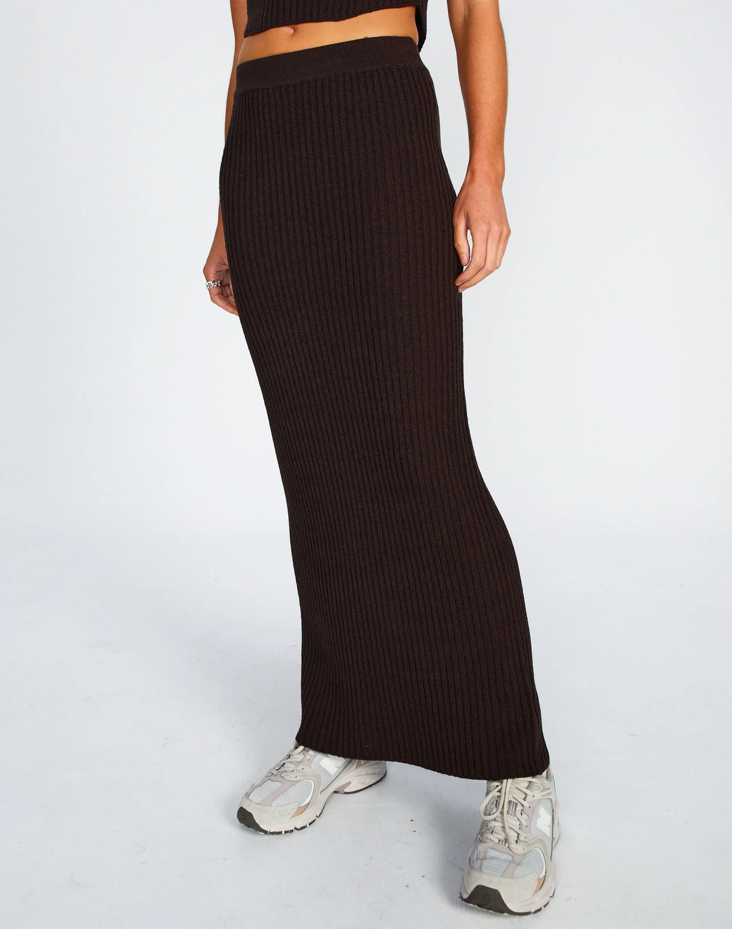 Ribbed Knit Maxi Skirt 4 Ribbed Knit Maxi Skirt - Image 2