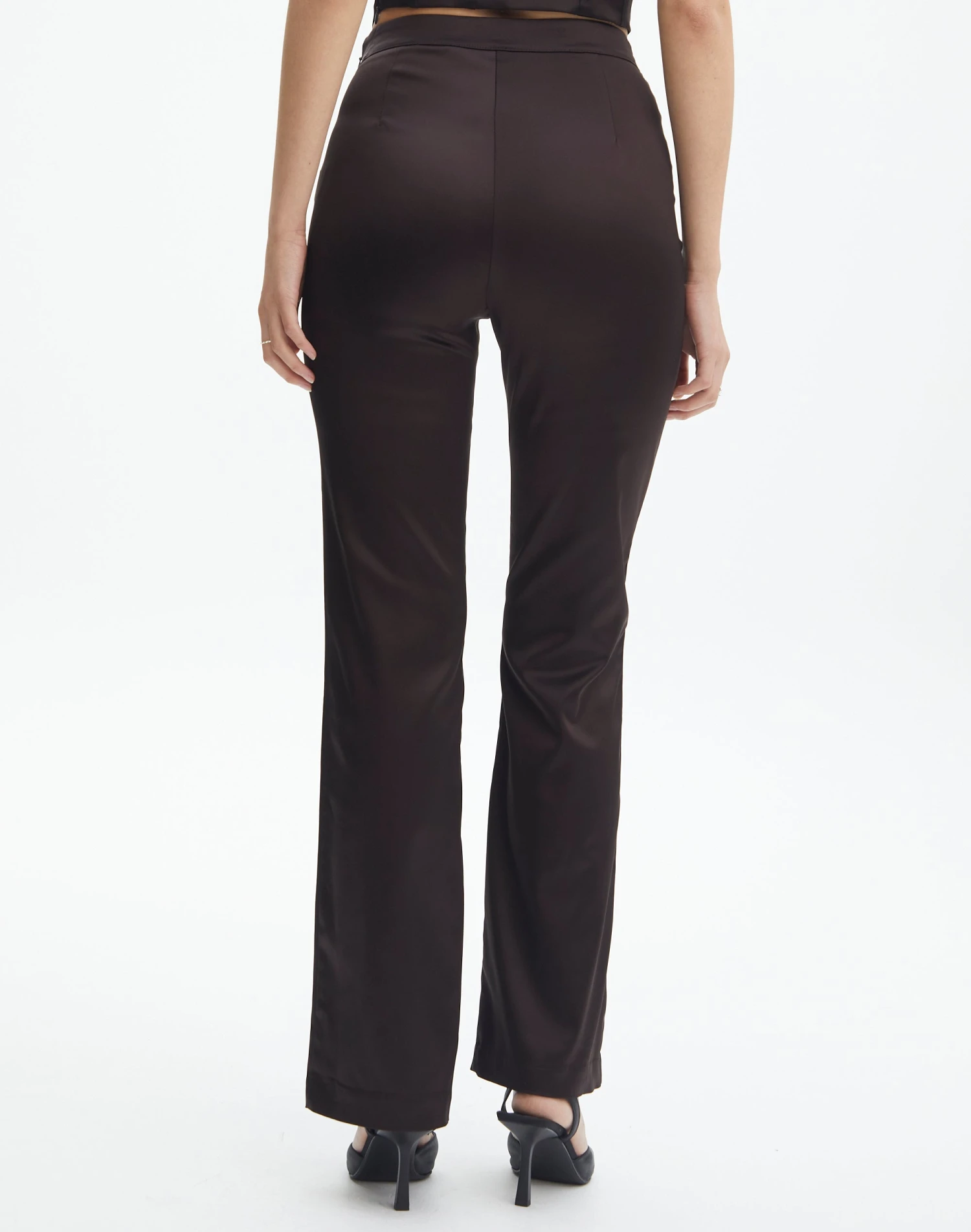 Satin Straight Leg Pant 5 Satin Straight Leg Pant - Image 3