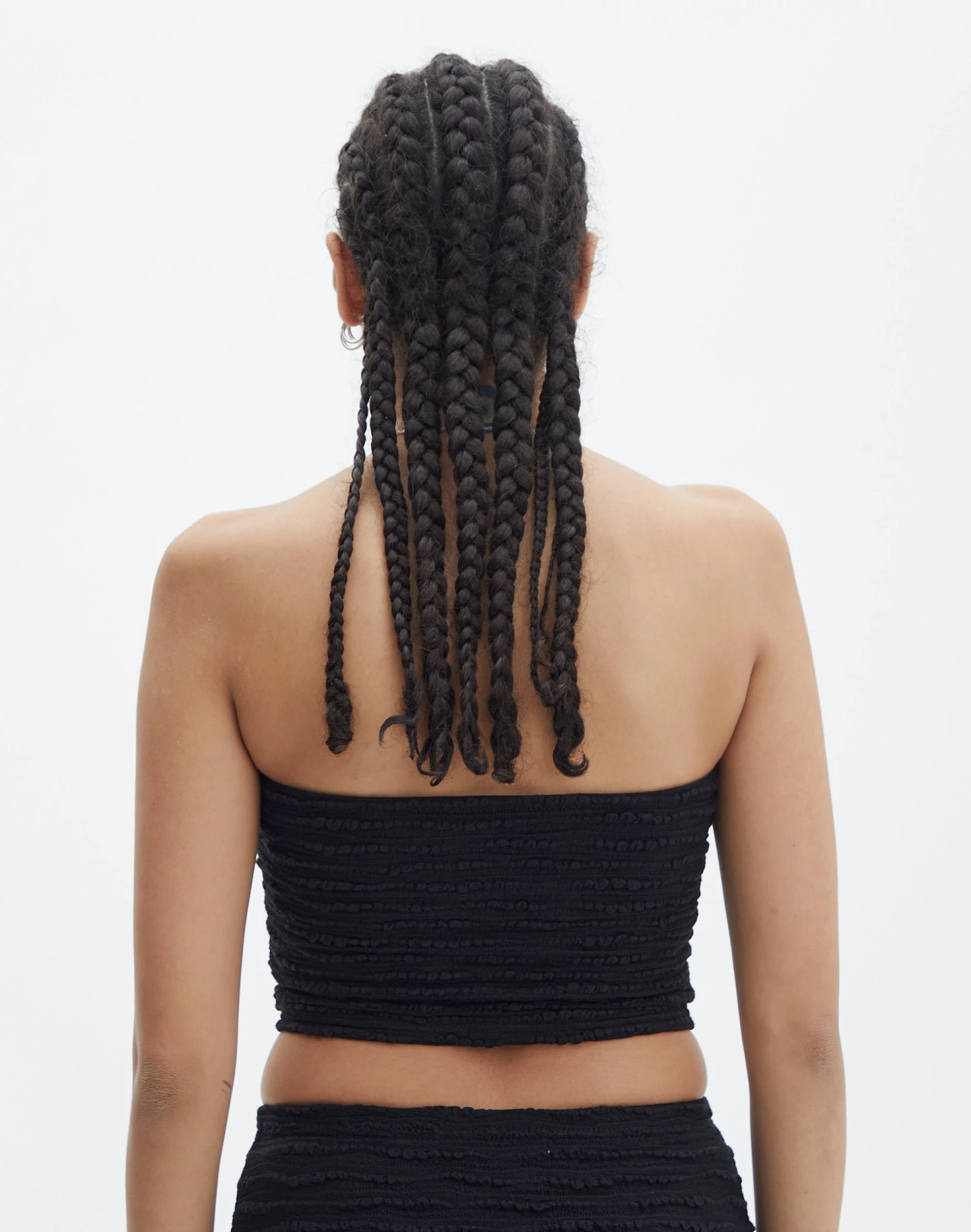 Strapless Textured Bandeau 5 Strapless Textured Bandeau - Image 3