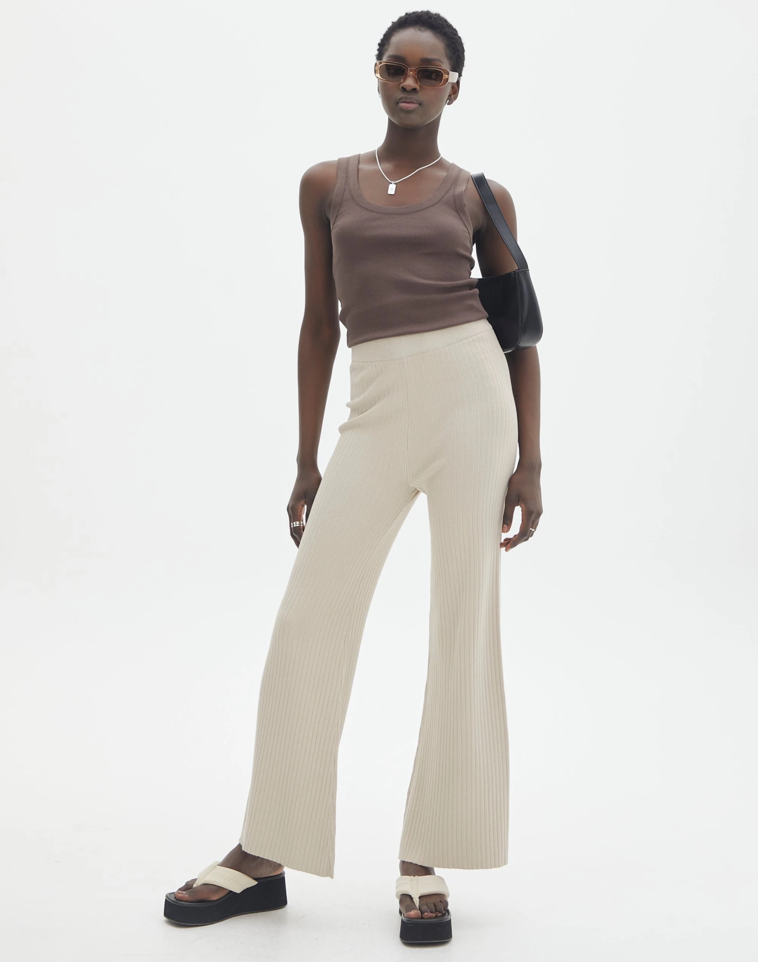 Knit Long Sleeve Cropped Cardigan 16 Knit Long Sleeve Cropped Cardigan - Image 14