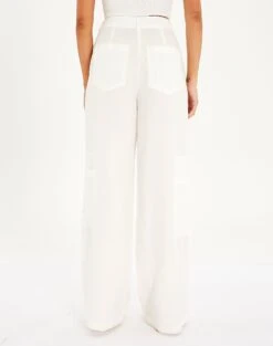 High Rise Wide Leg Cargo Pant 25 High Rise Wide Leg Cargo Pant -Outlet Glassons Store co cora cargo pant milk back pw60273vis