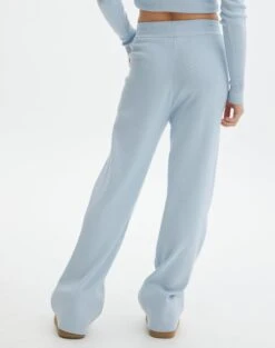 High Rise Wide Leg Knit Pant 34 High Rise Wide Leg Knit Pant -Outlet Glassons Store co harriet wide leg knit pants blue bubble back pw53795knt