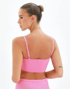 Twist Front Rib Knit Crop Top 20 Twist Front Rib Knit Crop Top -Outlet Glassons Store co kina knit pink carnations back kv55503rib