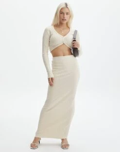 Long Sleeve Ribbed Button Crop Top 36 Long Sleeve Ribbed Button Crop Top -Outlet Glassons Store co lily ribbed maxi skirt take a shelfie front sl97411rib