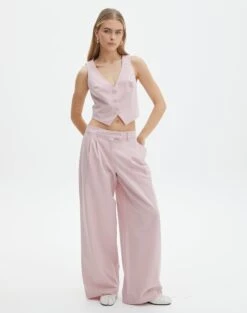 Tailored V Neck Vest -Outlet Glassons Store co loretta waistcoat baby suit full bv65137pln