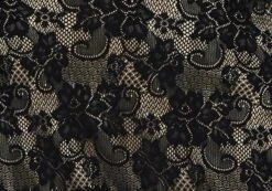 Lace Midi Slip Skirt -Outlet Glassons Store co lorna lace midi skirt blacknude imagefront sl108106lac