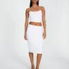 Lace Midi Slip Skirt 2 Lace Midi Slip Skirt -Outlet Glassons Store co lorna lace midi skirt white front sl108106lac