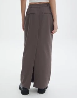 Tailored Maxi Skirt 30 Tailored Maxi Skirt -Outlet Glassons Store co mailey suiting maxi skirt irish coffee back sl101473mar