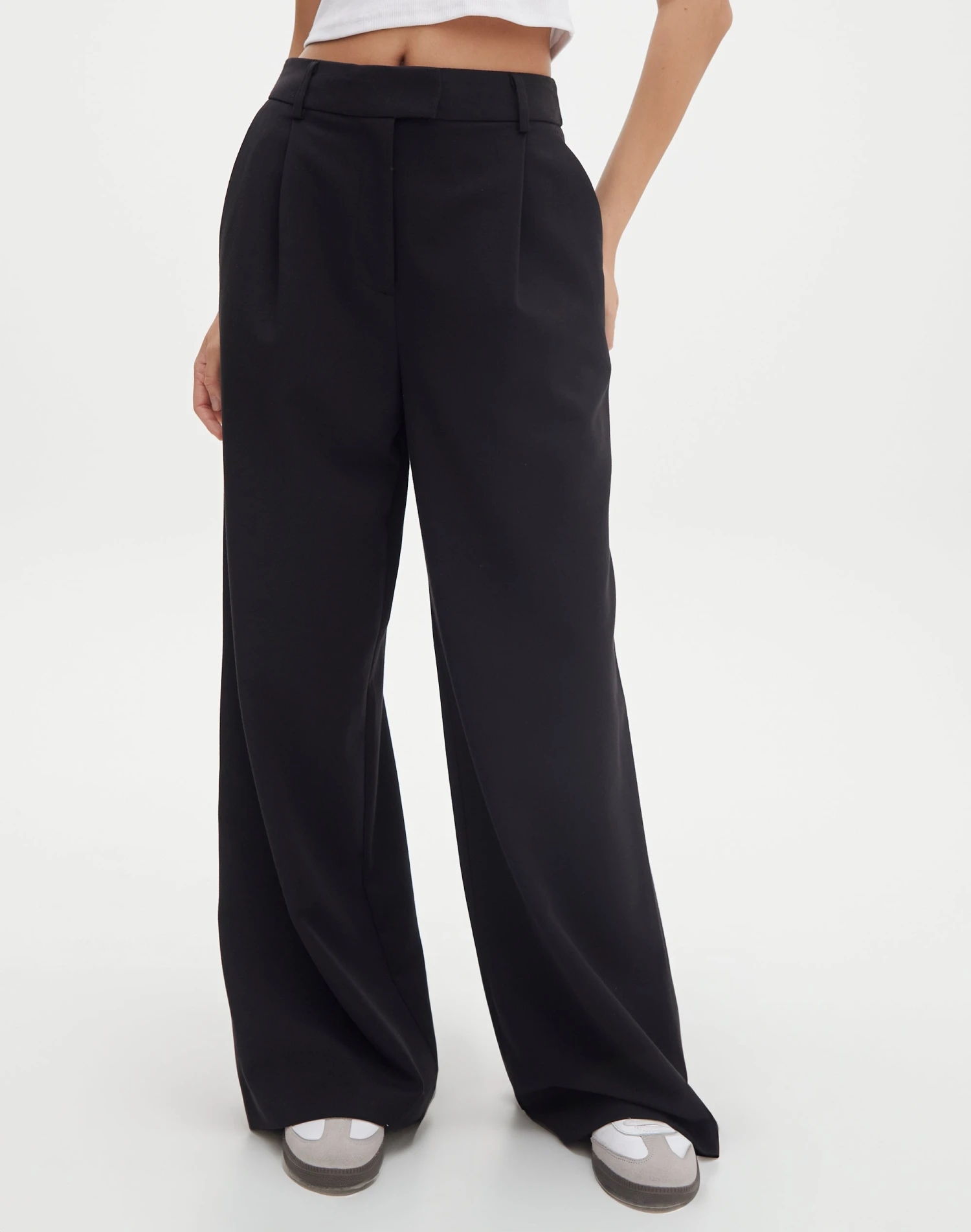 High Waist Relaxed Tailored Pant 4 High Waist Relaxed Tailored Pant - Image 2