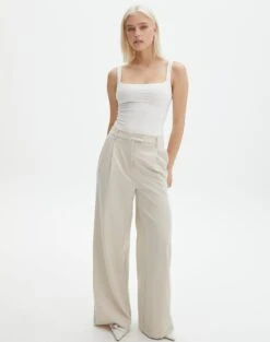 Strapless Rosette Cut Out Mini Dress 17 Strapless Rosette Cut Out Mini Dress -Outlet Glassons Store co marly wide leg pant oh natural front pw71767pln 2
