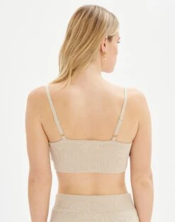 Two Tone Crop Knit Crop -Outlet Glassons Store co mellow 2tone crop cami head in the sand back kv65041vis