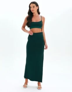 Two Tone Crop Knit Crop -Outlet Glassons Store co mellow 2tone crop cami ivy league full kv65041vis