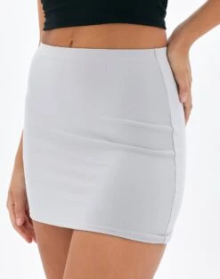 Supersoft Mini Skirt -Outlet Glassons Store co minka mini skirt grey matter detail ss54706pln