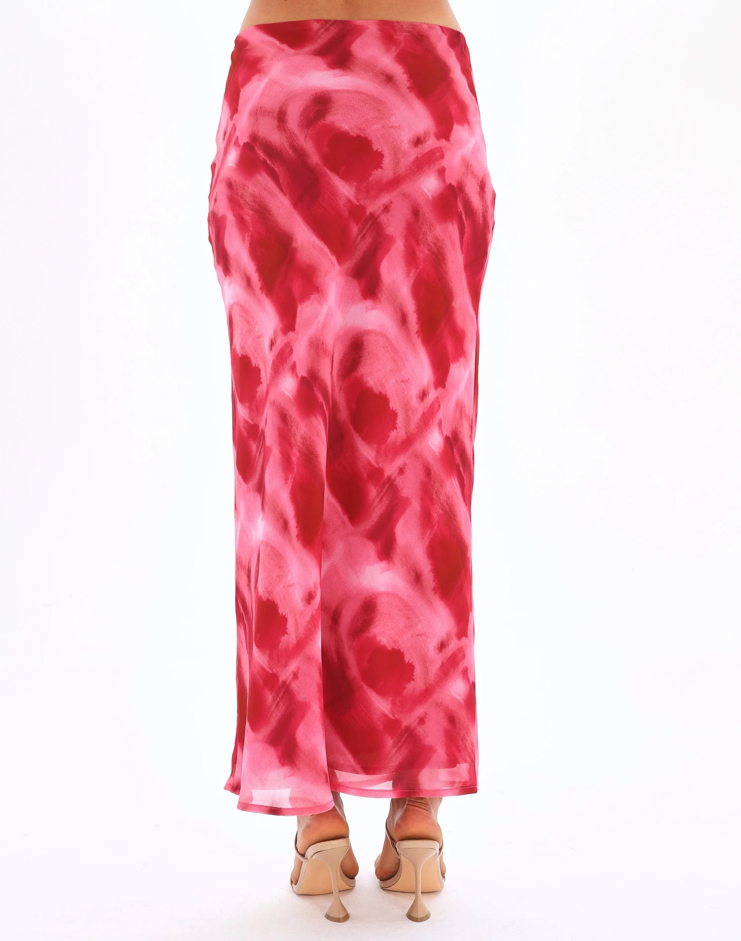 Print Maxi Slip Skirt 6 Print Maxi Slip Skirt - Image 4