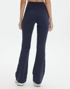 Form Fit Flare Yoga Pant 30 Form Fit Flare Yoga Pant -Outlet Glassons Store co simone butter soft flare navy blazer back pw119603but