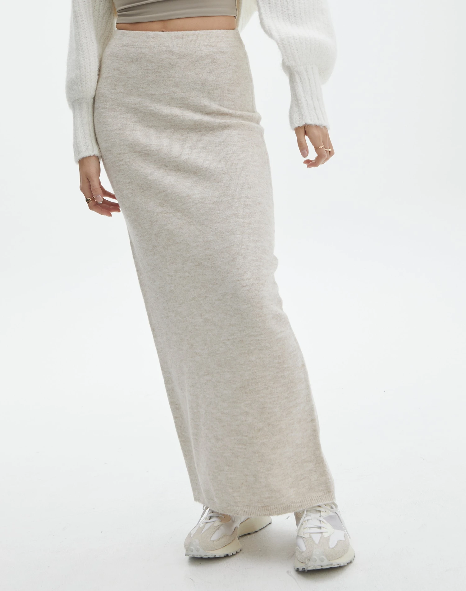 Fluffy Knit Maxi Skirt 9 Fluffy Knit Maxi Skirt - Image 7