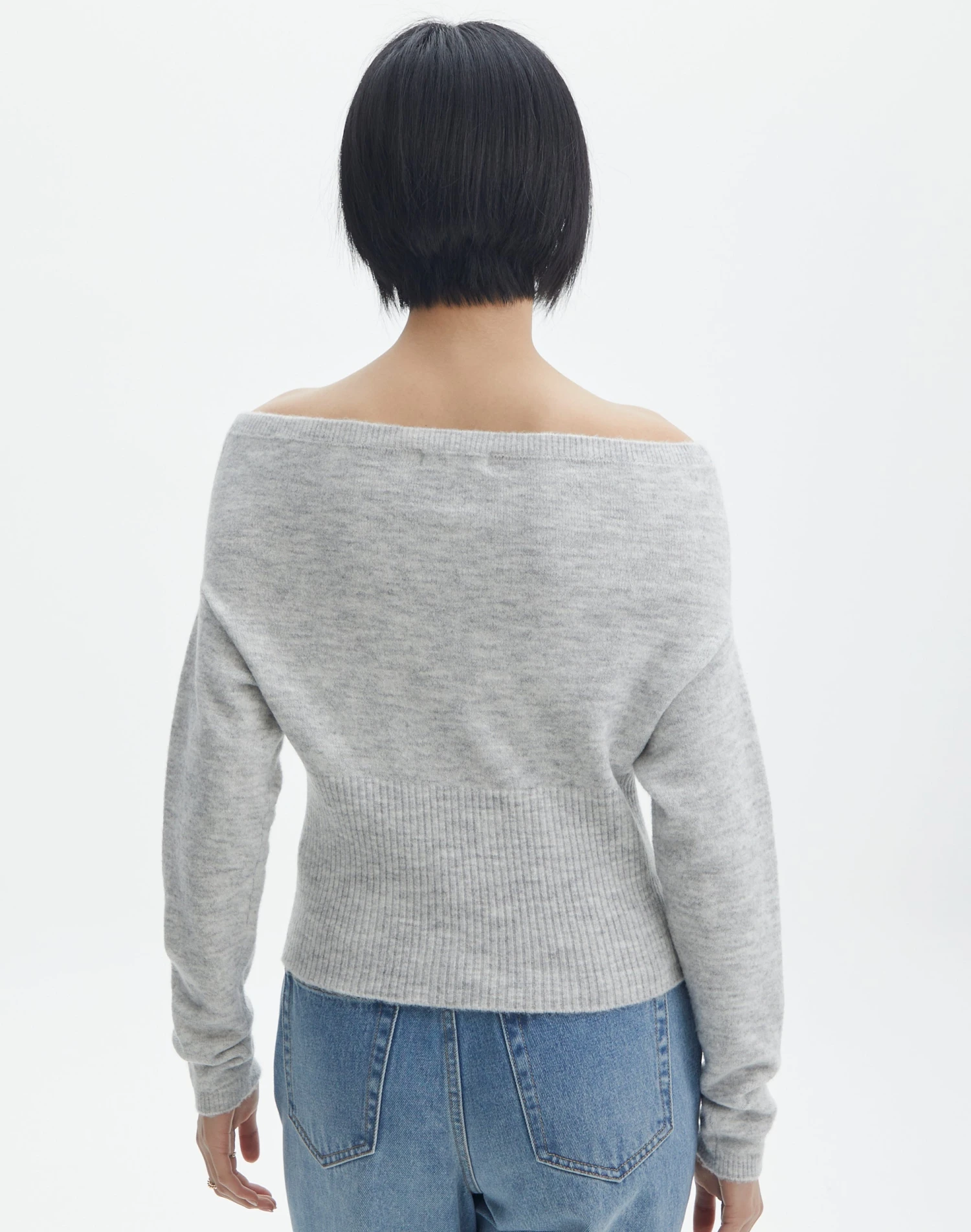 Off The Shoulder Bardot Knit Top 10 Off The Shoulder Bardot Knit Top - Image 8