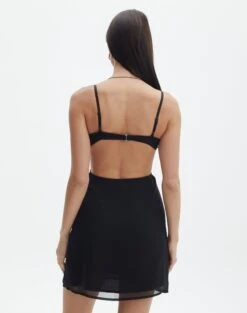 Cupped Cut Out Mini Dress -Outlet Glassons Store collie cupped mini dress black back ds107273chi