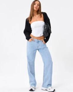 Rib Knit Long Sleeve Shrug -Outlet Glassons Store croissant knit cardi black full kc54013rib