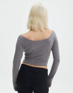 Off The Shoulder Crop Top 19 Off The Shoulder Crop Top -Outlet Glassons Store cynthie off shoulder top keep your coal back tl119533cot