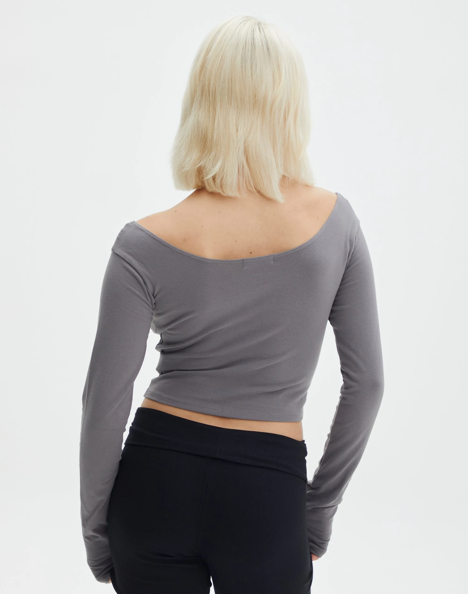 Off The Shoulder Crop Top 5 Off The Shoulder Crop Top - Image 3