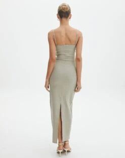 Panelled Maxi Dress -Outlet Glassons Store darcy square neck dress sea mist back dl104766pln