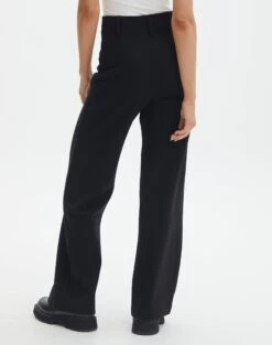 Tailored Wide Leg Ponte Pant 24 Tailored Wide Leg Ponte Pant -Outlet Glassons Store dion tailored ponte pants black back pw52145pon