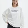 Embroidered Crew Neck Jumper 1 Embroidered Crew Neck Jumper -Outlet Glassons Store ella crew neck jumper tranquilitymilk front tl88361oemb