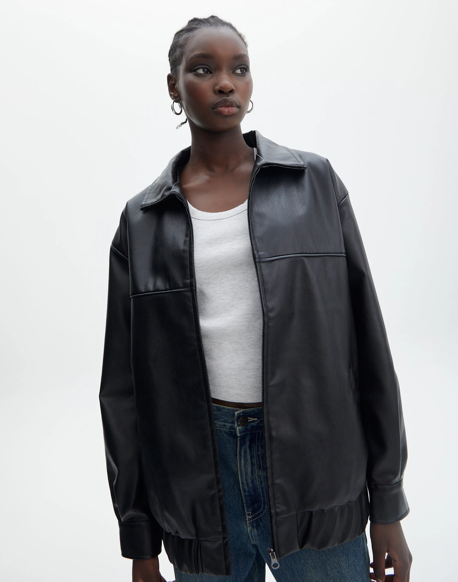 Oversized Bomber Jacket 3 Oversized Bomber Jacket