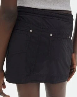 Cotton Mini Cargo Skirt -Outlet Glassons Store emma cargo mini skirt black back ss123451cot