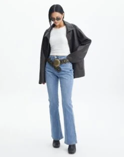 Luxe Lounge Modal Long Sleeve Low Back Bodysuit 41 Luxe Lounge Modal Long Sleeve Low Back Bodysuit -Outlet Glassons Store faro jean riley vintage wash front jd119690dnm