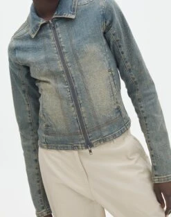 Ringspun Fitted Denim Jacket 24 Ringspun Fitted Denim Jacket -Outlet Glassons Store fia fitted jacket ethal ringspun imageback jw124540spu