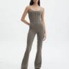 Active Supersoft Backless Longline Unitard -Outlet Glassons Store filly flare jumpsuit susan soil front sw119661ss 3