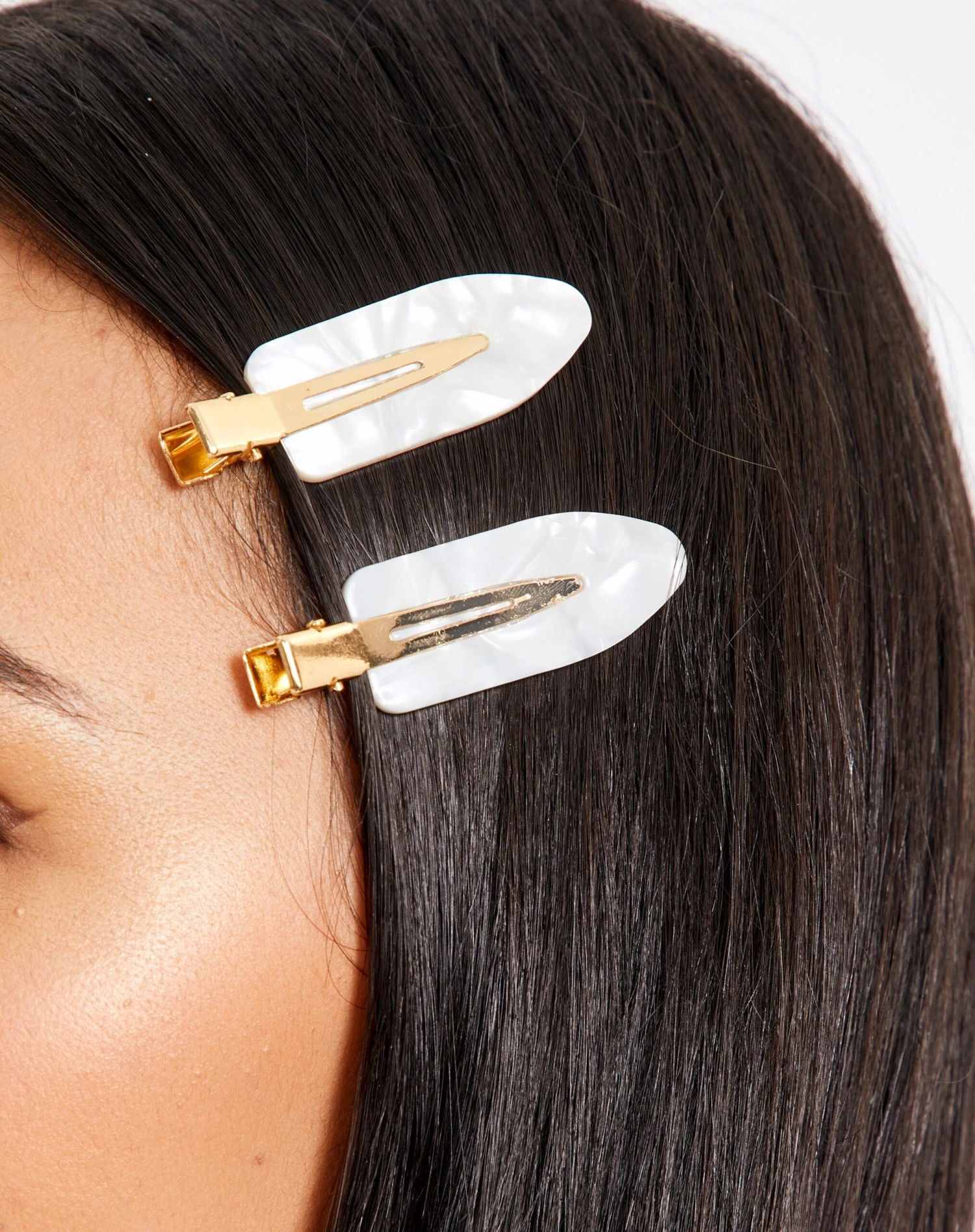 Plated Rectangle Hoop Earring 2 Pack 6 Plated Rectangle Hoop Earring 2 Pack - Image 4