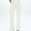 Tailored Side Split Mid Rise Pant -Outlet Glassons Store harris tailored pant milk front pw85797pln 3
