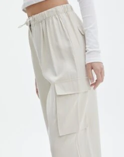 Tailored Cargo Pant 30 Tailored Cargo Pant -Outlet Glassons Store hilda tailored cargo fresh linen imageback pw55574pln