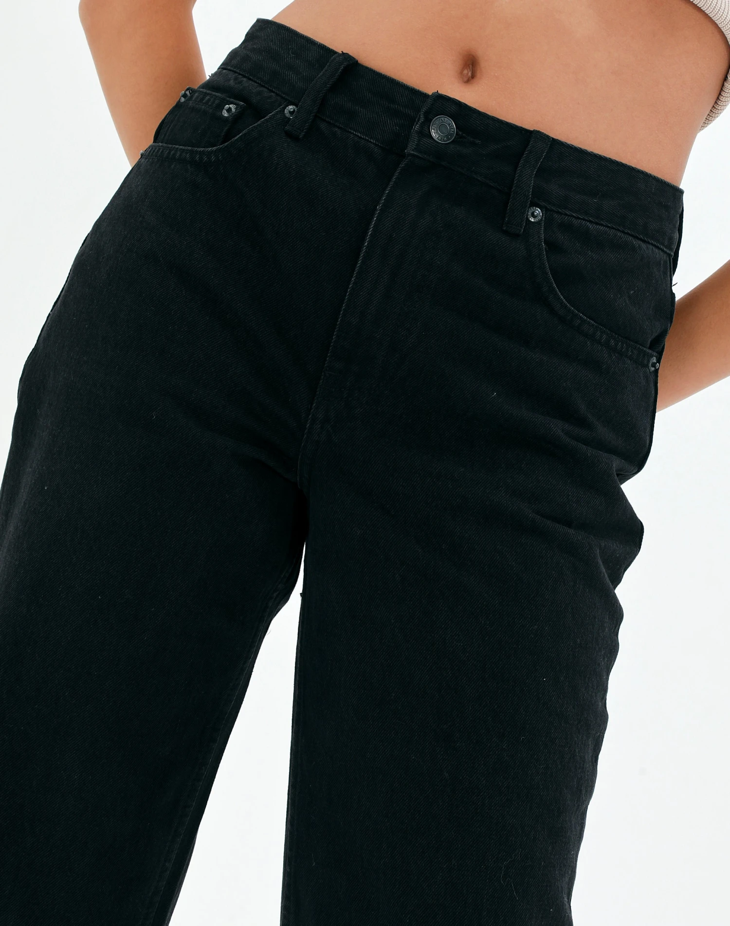 High Rise Straight Leg Jean 7 High Rise Straight Leg Jean - Image 5